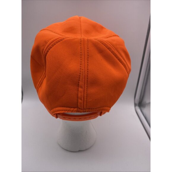NRA Blaze Orange Vintage Adjustable Baseball Cap Hat Snap-back 90's - Picture 5 of 14